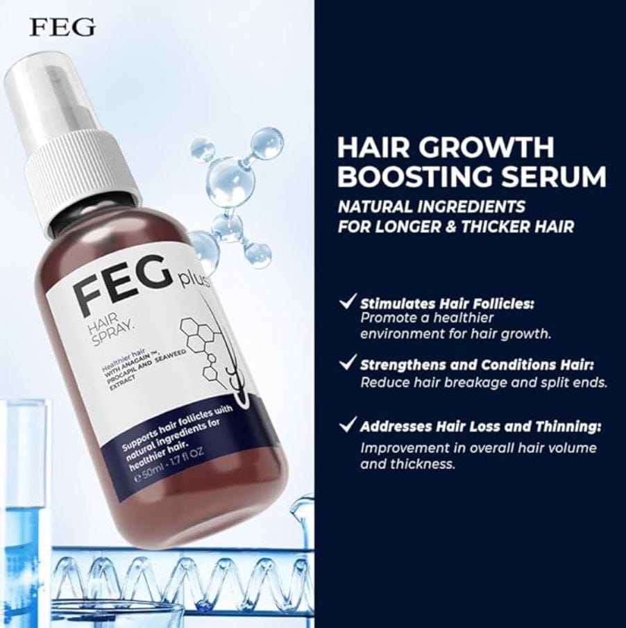 FEG PLUS Hair Growth Spray ( Made in USA )