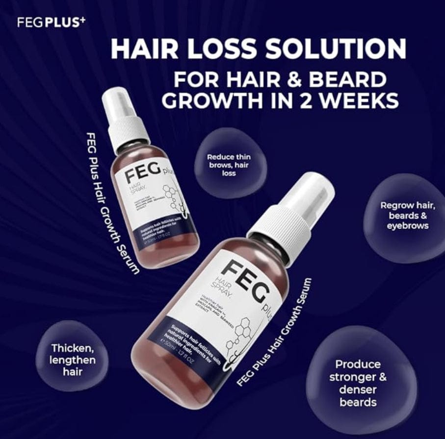 FEG PLUS Hair Growth Spray ( Made in USA )